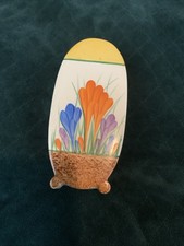 Genuine 1930 Clarice Cliff  Crocus Bizarre Bonjour Sugar Shaker Sifter
