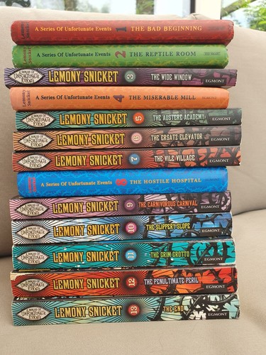 Lemony snicket series of - lemony, a