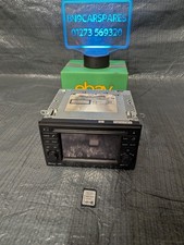 2013 NISSAN QASHQAI J10 HEAD UNIT SAT NAV CD PLAYER + SD MP3 BLUETOOTH CARD