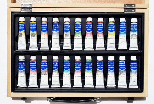 Reeves watercolour set box - reeves,