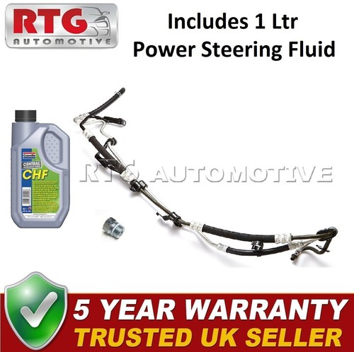 Power steering pipe - power, nut