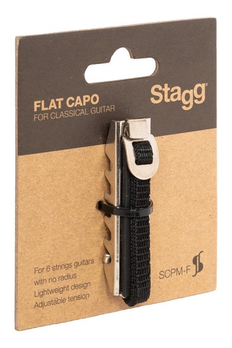 Stagg scpm flat metal - scpm-f, capo