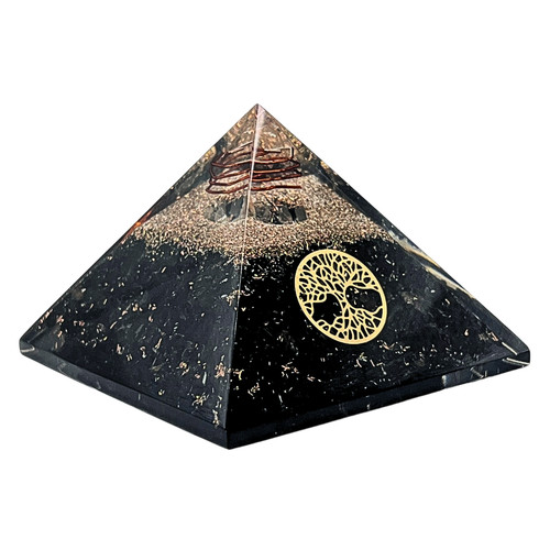 Black tourmaline orgonite - tourmaline,