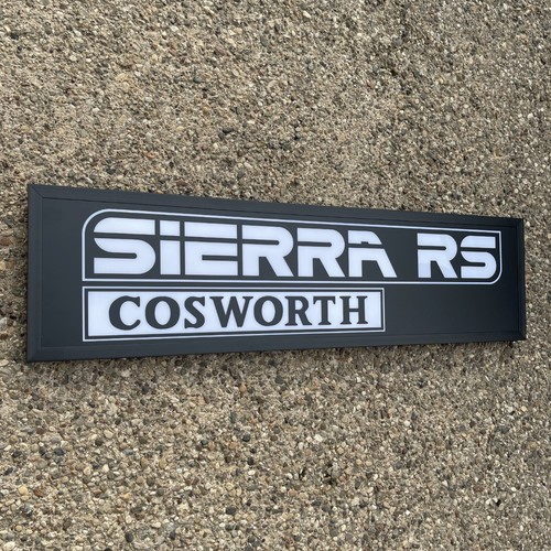 Sierra cosworth badge - sierra, rs