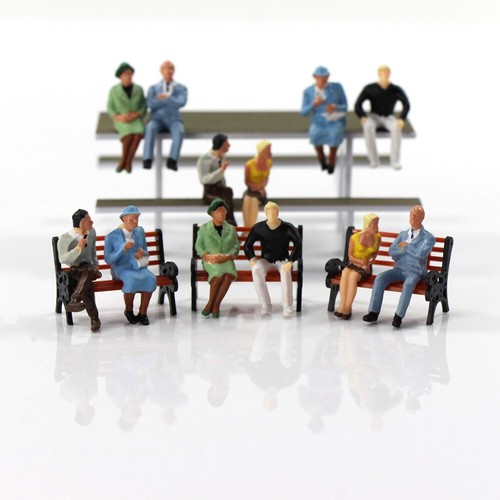 Pcs sitting seated model - 15, 30