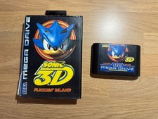 Sega Mega Drive Game Sonic 3D - PAL