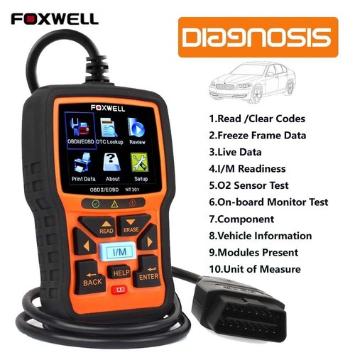 Peugeot 308 obd2 foxwell nt301 - 308,
