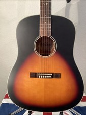 Vintage Dreadnought Electro Acoustic Guitar Solid Top 1/2 RRP