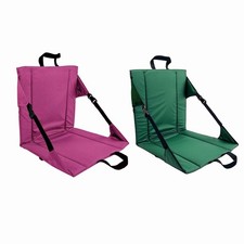 Stadium seat with backrest, multi-purpose grandstand seat for walking,