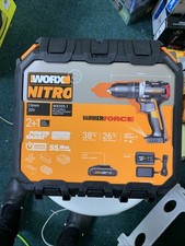 WORX WX355.1 18V 55Nm Brushless Combi Hammer Drill  ** EMPTY CASE ONLY**