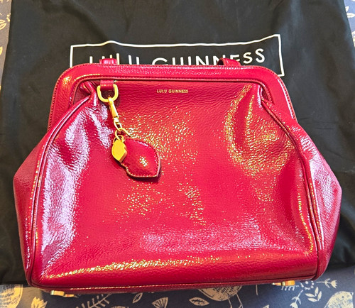 Lulu guinness red patent - lulu,
