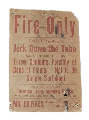Antique fire extinguisher - antique,