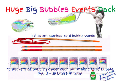 Mega huge big bubble events - mega,