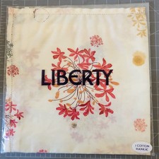 Vintage LIBERTY Ladies Floral COTTON Handkerchiefs/Hankie NEW/SEALED