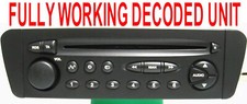 Citroen C5 Xsara Picasso VDO RD3-01 Radio Stereo CD Player DECODED PLUG & PLAY