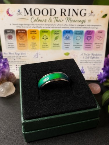 Mood ring size colour - mood,
