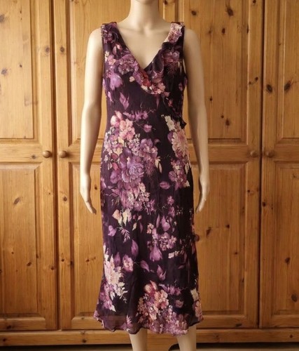 Wallis floral maxi dress - maxi, size