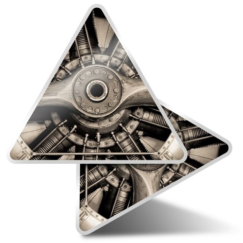 Triangle stickers cm - 2,