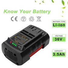 For Bosch 36V BAT810 BAT818 BAT836 BAT837 BAT840 38636-01 3500mAh Li-ion Battery