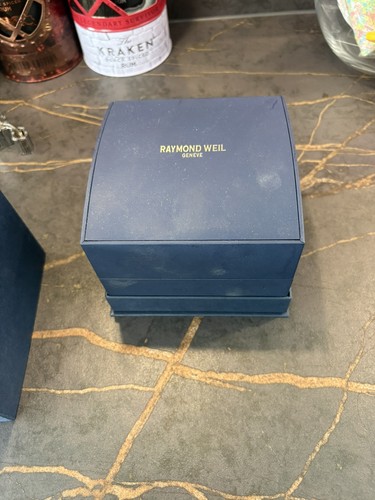 Raymond weil watch box - weil, empty