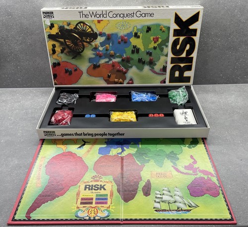 Risk 1985 the world conquer - risk,