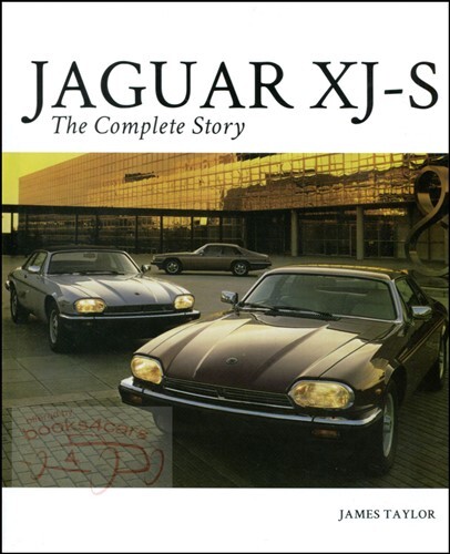 Xjs jaguar book complete story - book,
