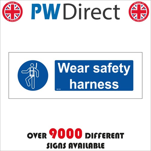 Sign wear safety - wear,