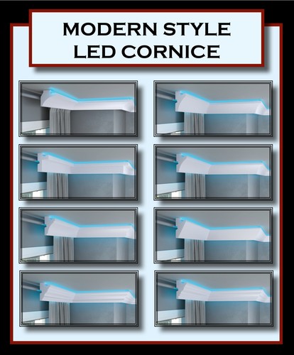 Cornice coving xps - led, molding