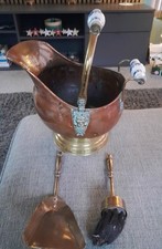 Vintage Copper & Brass Helmet