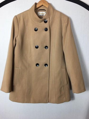 Roman coat camel beige pockets - coat,