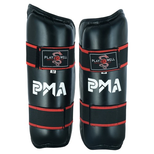 Semi contact shin guards black - semi,