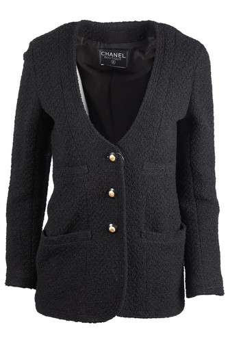 Chanel black 1993 - black, wool