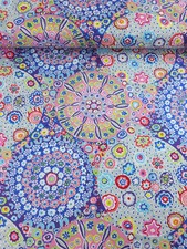 Spring Millefiore Cotton Sateen 108" - Kaffe Fassett *EXTRA WIDE* Fabric