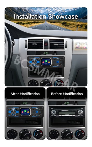 Mp3 player single 1din - 1din, head