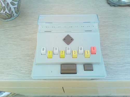 Vintage casdon toy cash till - vintage,
