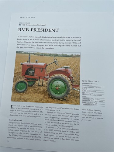 1950 bmb president vintage - bmb,
