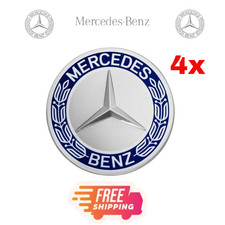 Mercedes Blue Alloy Wheel