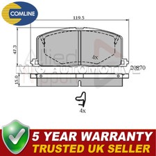 Allied Nippon Front Brake Pads