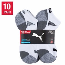 Puma Men's No Show Socks W B