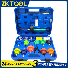 18pcs Radiator Cooling System Pressure Tester Coolant Purge Refill Vacuum Kit