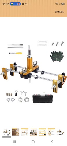 Door lock jig - lock, hole