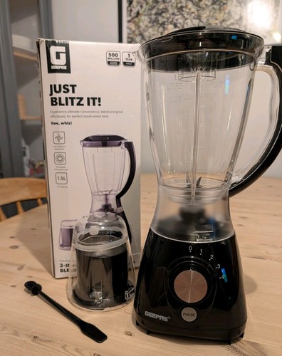 Geepas food jug blender - 2-in-1,