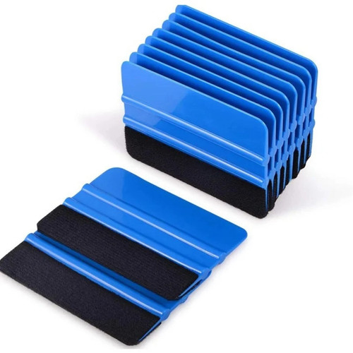 Soft felt edge squeegee - edge, board