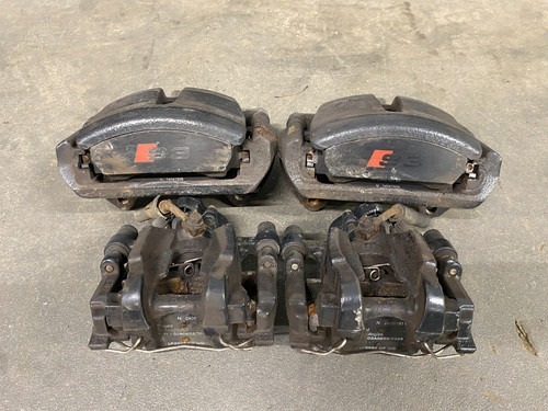 Audi black brake caliper - black,