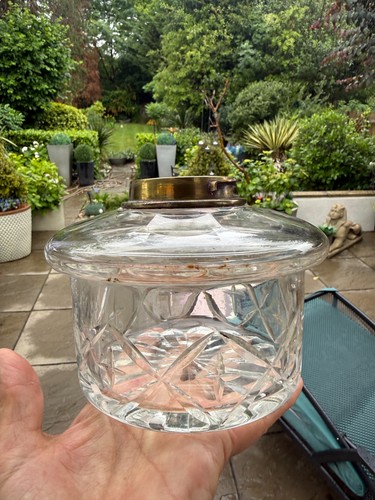 Antique clear cut glass - antique,