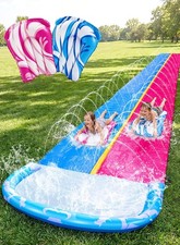 Water Slides and 2 Bodyboards