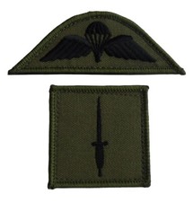 Royal Marines Commando Formation Badge & Parachute Wings FRMU