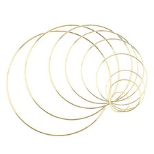 5-40cm Round Metal Floral Hoop