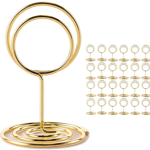 Metal pcs table card - metal,