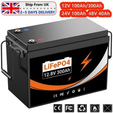 300Ah 12V 24V 48V LiFePO4